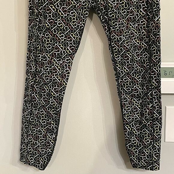 Sweaty‎ Betty Power 7/8 Length Leggings Pockets Sz 12 Workout High Waist Logo - Picture 3 of 13